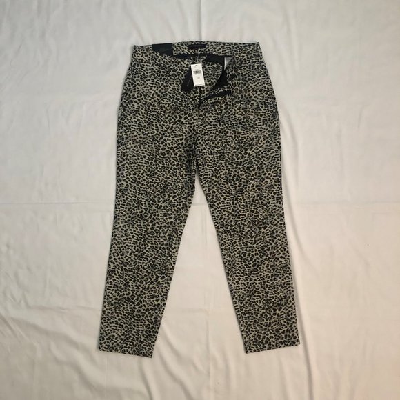 Banana Republic Leopard Print Pants - Picture 1 of 9